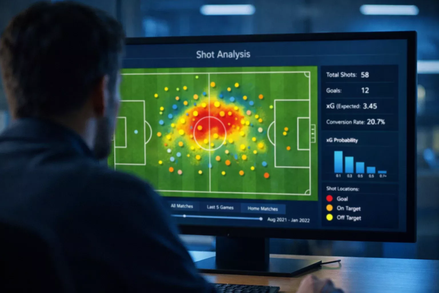 Analisi statistica con Expected Goals nel calcio
