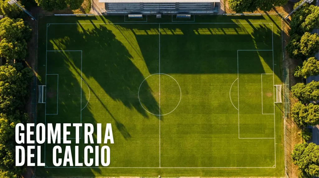 Campo da calcio visto dall