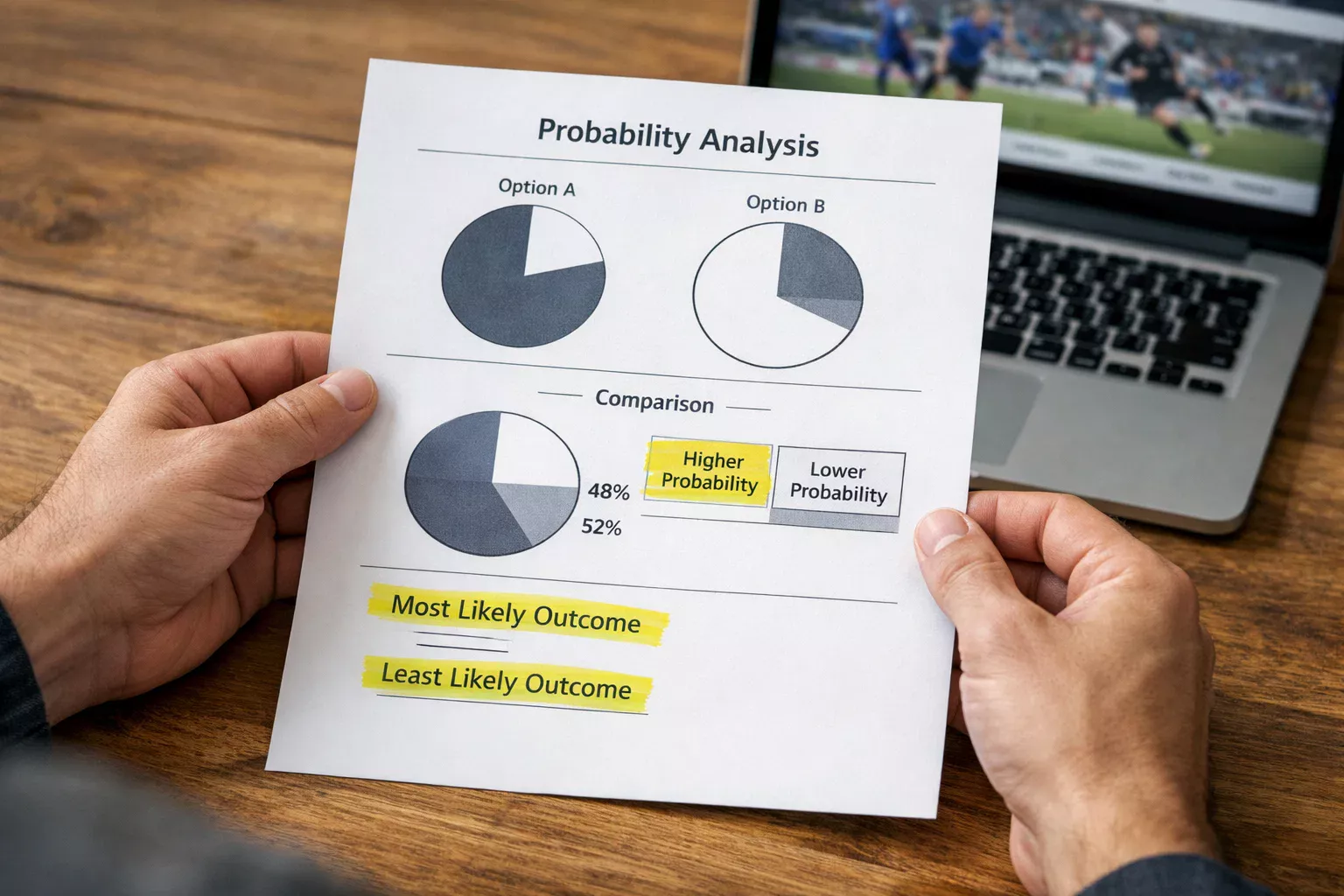 Analisi di quote e probabilità su documento